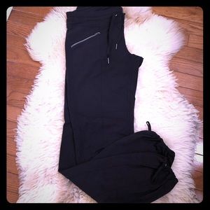 Athleta black joggers
